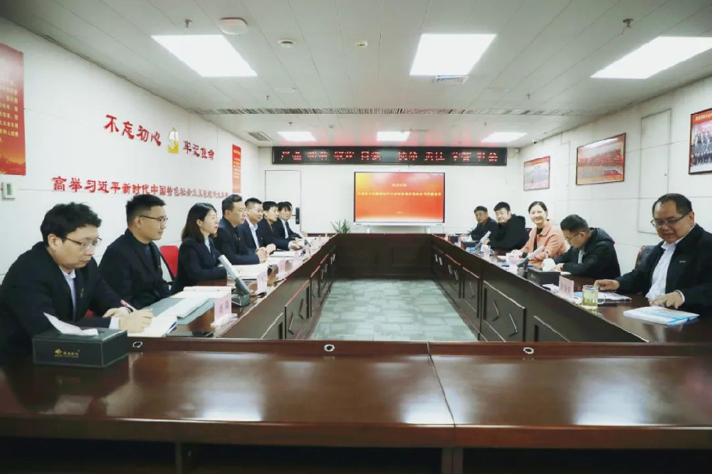 河南省工程勘察設計行業協會領導蒞臨公司調研交流！